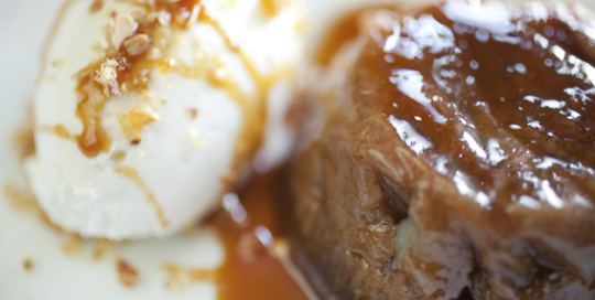 Sticky Toffee Pudding & Ice Cream